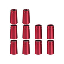 10 stuks ferules van 0,370 inch aluminium, 22 mm, voor ijzeren shafts en clubaccessoires.