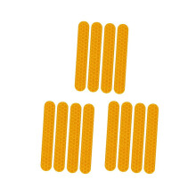 12x Reflective Stickers Waterproof Warning Strips Night Reflective Stickers for Max G30 Electric Scooter Decoration