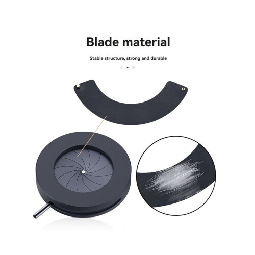 1.5-23 mm Manual Aperture, Adjustable Mechanical Iris Diaphragm, Iris Diaphragm for Digital Camera Microscope, Iris SK23 2