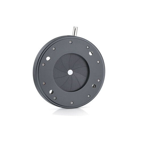 1.5-17 mm Manually Adjustable Mechanical Iris Diaphragm with Aperture for Digital Camera Microscope Iris SK17 1