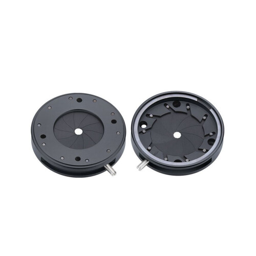 1.5-17 mm Manually Adjustable Mechanical Iris Diaphragm with Aperture for Digital Camera Microscope Iris SK17 2