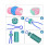 142 bobbin thread organizer clips, 70 bobbin holder clips, 32 silicone bobbin holders, 40 bobbin thread holders 3