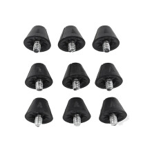 25 vervangende noppen voor voetbalschoenen, 13 mm, voetbalschoennoppen, hardloopschoennoppen met 5 mm