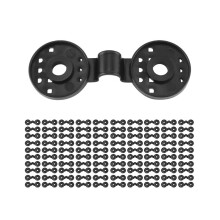 100 Stück Schattierungsnetzclips, Netzhaken, Schattierungsnetz-Befestigungsclips, Kunststoffclips für