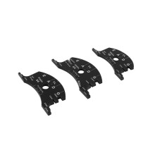 4/4 3/4 1/2 Violin bridge Multifunctional template Instrument making Code template Fingerboard scraper Manufacturing tool