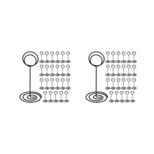 48 Pieces Table Number Holders Wedding Table Name Card Holders Clips Picture Memo Notes Photo Stand (Black)