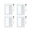 4X Erasable Task Chart for Children, Routine Task Planning Board with Magnetic Stickers, Refrigerator 1