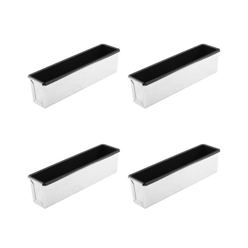 4X Non-Stick Rectangular Bread Mold Small Toast Box Baking Mold Cake Mold