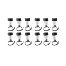 12-delige set solar zwembadverlichting, waterdichte LED voor zwembad, buitenzwembad, schutting en decoratieve