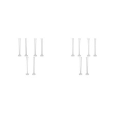 12-Piece Candle Mold Set - Jewelry Resin Molds - Conical Candlestick - Emergency Candle Set