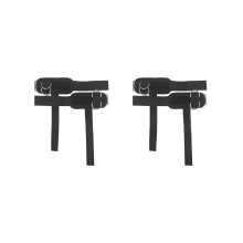 4x Weightlifting Straps with D-Ring, Cable Wrist Straps for Gym Training, Straps for Cable Machines, Weightlifting