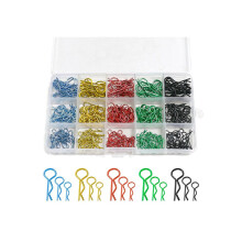 260 stuks 1/8 1/10 1/16 RC auto carrosserieclips carrosseriepen metalen carrosserieclip pen vrachtwagen