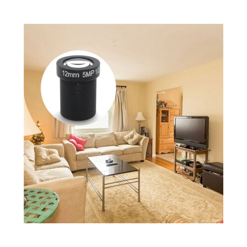 10X Single Board Camera Lens 12mm 5MP HD Network Camera Lens CCTV Lens Camera Accessory 1