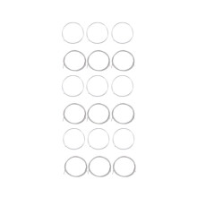 18X Spock Klassische Gitarre, sechs Saiten, SC12 Nylon, silberplattiert, hervorragendes Akustikgitarren-Musikinstrument
