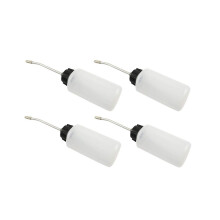 4-delige naaimachine-olieset, bestaande uit een oliedispenser van 120 ml met een lange, schuine tuit,