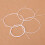 12 piece white nylon ukulele string set 4