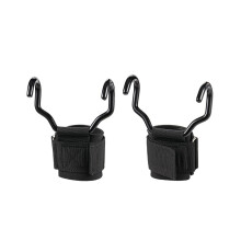 1 pair of weightlifting hooks, wrist straps for deadlifts, pull-ups, strength training for men and women