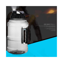 2 x 2,5 liter grote waterflessen, milieuvriendelijk, herbruikbaar, voor mannen en vrouwen, fitness,