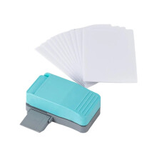 12,7 x 8 cm pusselstans Gör-det-själv-pusselmaskin med 10 självhäftande skumark Gör-det-själv-leksaksverktyg