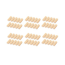 120 Wooden Place Card Holders, Wooden Table Number Holders, Memo Stand Clips, Desktop Message Crafts for Wedding Dinners and Party Decorations
