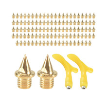 120 StüCk 1/4 Zoll Track Spikes für Track Schuhe, Ersatz Spikes für Country Short Laufschuhe mit Spike Wrench