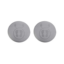 2X die Matte für Springen mit Seil Stoß Dämpfung und Schall Dämmung Haushalt Stummmatte Drinnen und Draußen Fitness Sport Yoga Matte,Schwarz