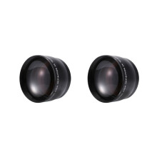 2 pieces 58 mm 2.0x Professional Telephoto Lens for 5D/6D/60D/350D/400D/450D/500D/1000D/550D/600D 18-55 mm Lens