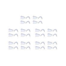 20 pairs of clip-on side shields for safety glasses. Transparent side shields for safety glasses.