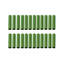 20 Stück 8 mm Gartenpfähle, gerade Verbinder, Kunststoff-Gartenpfähle, Verbindungsrohr, robuste Pflanzenstützpfähle