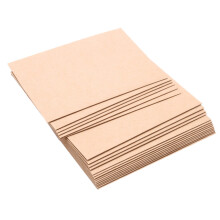 20 Stück klassische, leere Papierumschläge mit Fenster, geeignet für Hochzeitseinladungen und Geschenke