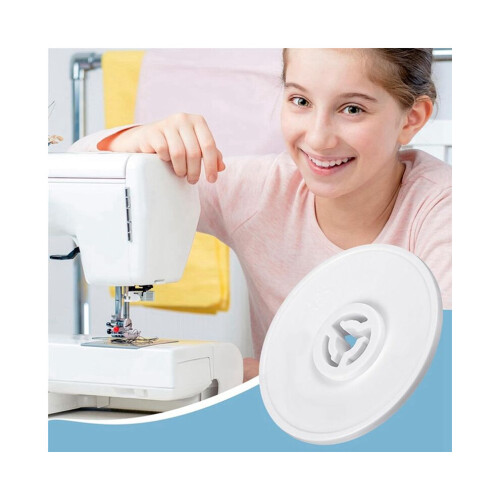 15-piece sewing machine bobbin cap set, small, medium, large, replacement bobbin cap, white, sewing 2