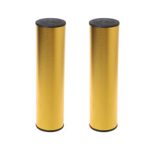 2x Professionele roestvrijstalen cilinder zandschudmachine ritme muziekinstrumenten percussie voor bandbegeleiding,