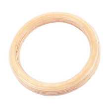 1 piece Birch Fitness Rings Gymnastics Training Ring New Wood 32mm Exercise Fitness Gymnastics Rings Gym Exercise