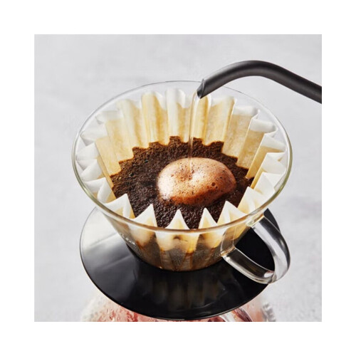 200 bitar kaffefilterpapper, droppfilterpapper, kakform, filterkopp, oljebeständig muffinsinsats, bakform 1