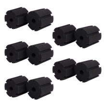10x Vervangende sponsfilters voor XY-380 zwart