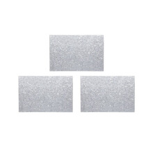 3 x 3-laags PVC-materiaal voor basgitaar-strumboards, ongesneden, 16,9 x 11,4 x 0,09 inch, parelwit