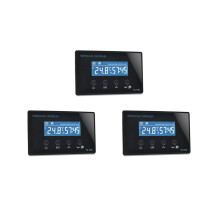 3x FC-110C 230V10A LCD digitale temperatuurregelaar voor sauna/voetspa met afteltimer en thermostaat