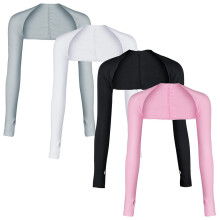 4 Pieces Cooling Scarf Arm Warmers Sun Protection Scarf Golf Scarf Anti-UV Arm Warmers with Finger Hole for Cycling