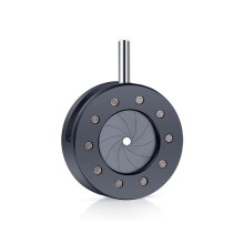 1-11 mm handmatig verstelbaar mechanisch irisdiafragma met opening voor digitale camera-microscoop Iris