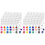 480 Empty Paint Pots, 40 Acrylic Paint Container Strips with Lids for 3ml Artisan Paint 1