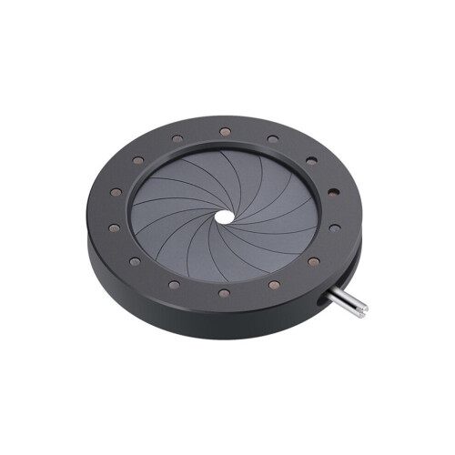 1.5-25 mm Manual Aperture, Adjustable Mechanical Iris Diaphragm, Iris Diaphragm for Digital Camera Microscope Iris SK25