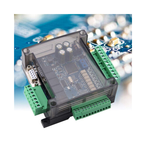 2X FX3U-14MR PLC Industrial Control Board 8 Inputs 6 Outputs Programmable Controller Relay Output, 24 V PLC Control 2