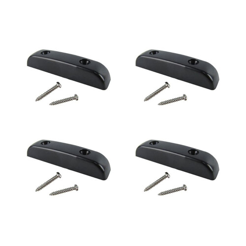 4X Thumb Rest Tug Bar Finger Pull For Jazz Precision Bass Guitar Plastic