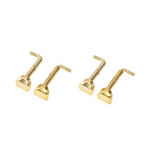 4 Pieces Alloy Violin Chin Rest Screws Violin Chin Rest Clamps Accessories for 4/4 3/4 Violin