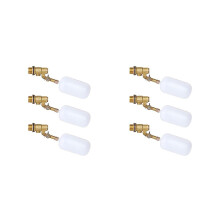 1/2-inch float valve, water float valve for ponds with automatic shut-off, for livestock tanks, aquariums (6 pieces)