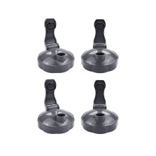 4x Mixer Accessories Lid, Flip-Top Lid Replacement Parts for Nutribullet 600W and 900W 18/24/32 Oz Cups