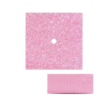 10 vellen roze glitterkarton, hoogwaardig knutselpapier voor decoratie van de uiteinden van schappen.