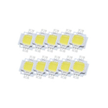 10 Stück 10-W-LED-Chip-Glühbirnen, 10 W, LED-Lampe, Licht, weiß, hohe Leistung für Flutlichtbeleuchtung,