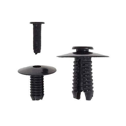 200Pcs Mudguard Lined with Fasteners Rivet Snaps Decorative Panel Snaps Suitable for 2