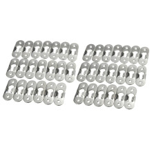 40 stuks 44 mm metalen sleutelgathangers voor het ophangen van foto's en schilderijen.